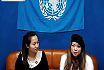 联合国问国会网络电视台专访朱丽安娜