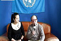 联合国问国会网络电视台专访杨高扬